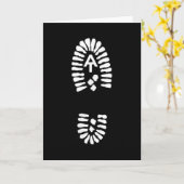 Appalachian Trail Boot-Print Karte (Gelbe Blume)