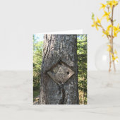 Appalachian Trail Card Karte (Gelbe Blume)