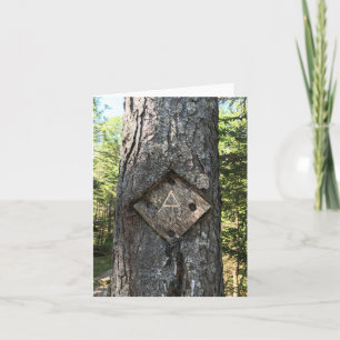 Appalachian Trail Card Karte