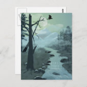 Appalachian Trail Creek Postkarte (Vorne/Hinten)