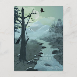 Appalachian Trail Creek Postkarte