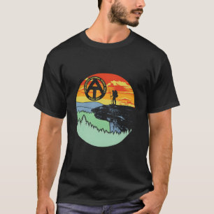 Appalachian Trail Hiker Mcafee's Knob Wandern T-Shirt