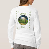 Appalachian Trail Hiker White T-Shirt (Rückseite)