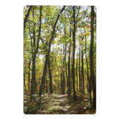 Appalachian Trail in October at Shenandoah Mini Klemmbrett (Rückseite)