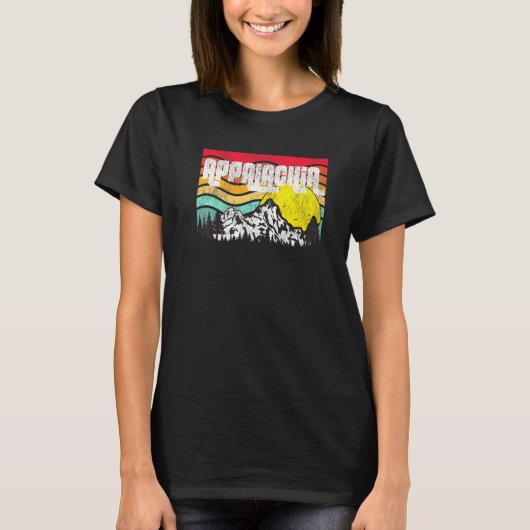 Appalachian Trail Mountains Appalachia Vintage Son T-Shirt (Vorderseite)