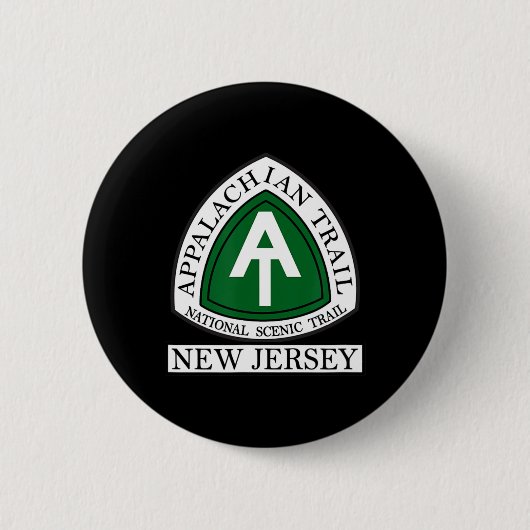 Appalachian Trail New Jersey Nj Button (Vorderseite)