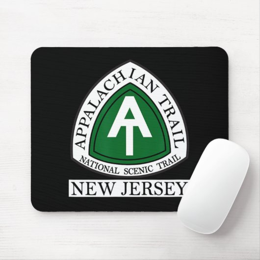 Appalachian Trail New Jersey Nj Mousepad (Mit Mouse)