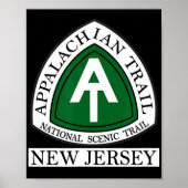 Appalachian Trail New Jersey Nj Poster (Vorne)
