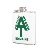 Appalachian Trail No Pain No Gain No Maine Flachmann (Links)