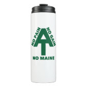 Appalachian Trail No Pain No Gain No Maine Thermosbecher (Vorderseite)