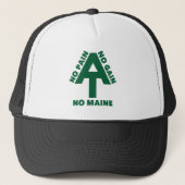 Appalachian Trail No Pain No Gain No Maine Truckerkappe (Vorderseite)