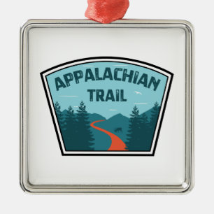Appalachian Trail Ornament Aus Metall