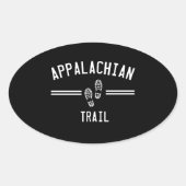 Appalachian Trail Ovaler Aufkleber (Vorderseite)