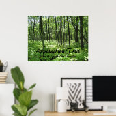 Appalachian Trail Poster (Heimbüro)