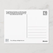 Appalachian Trail Postkarte (Rückseite)