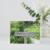 Appalachian Trail Postkarte (Stehend Vorderseite)