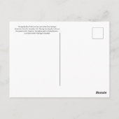 Appalachian Trail Postkarte (Rückseite)