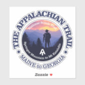 Appalachian Trail (rd2) Aufkleber (Blatt)