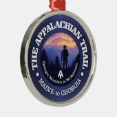 Appalachian Trail (rd2) Ornament Aus Metall (Rechts)