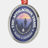 Appalachian Trail (rd2) Ornament Aus Metall (Links)