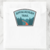Appalachian Trail Rechteckiger Aufkleber (Tasche)