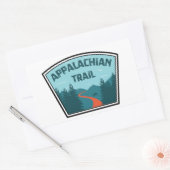 Appalachian Trail Rechteckiger Aufkleber (Umschlag)