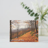 Appalachian-Trail-Reise Postkarte (Stehend Vorderseite)