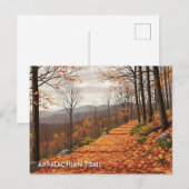 Appalachian-Trail-Reise Postkarte (Vorne/Hinten)