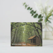 Appalachian-Trail-Reise Postkarte (Stehend Vorderseite)