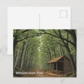 Appalachian-Trail-Reise Postkarte (Vorne/Hinten)