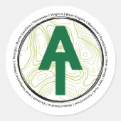 Appalachian Trail Sticker (Vorderseite)