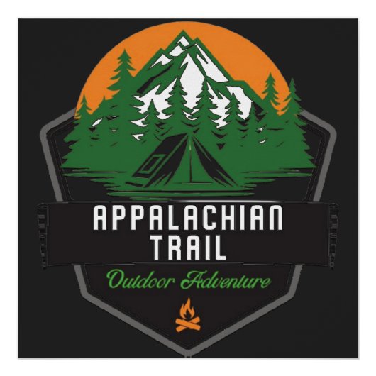 Appalachian Trail Summer Edition Poster (Vorderseite)