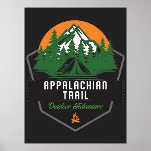 Appalachian Trail Summer Edition Poster (Vorne)