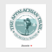 Appalachian Trail (T) Aufkleber (Blatt)