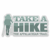 Appalachian Trail (TAH2) Aufkleber (Vorderseite)