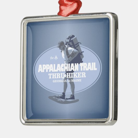 Appalachian Trail (TH) Silbernes Ornament (Links)