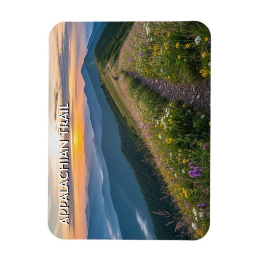 Appalachian Trail Travel Magnet (Vertikal)