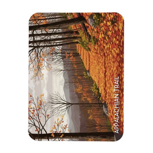 Appalachian Trail Travel Magnet (Vertikal)