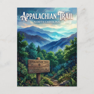 Appalachian Trail USA Postkarte