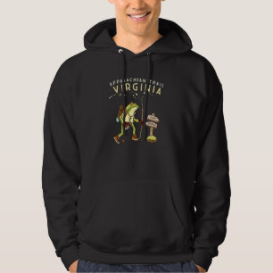 Appalachian Trail Virginia   Wandernder Frosch Hoodie