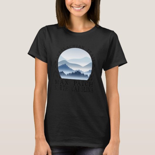 Appalachian Trail Wanderer Wandern bei Maxpatch No T-Shirt (Vorderseite)