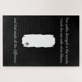 Appalachian Trail White Blaze Paths Divertiert Puzzle (Horizontal)