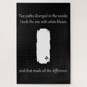 Appalachian Trail White Blaze Paths Divertiert Puzzle (Vertikal)