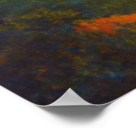 Appalachian Train Overlook Poster (Ecke)