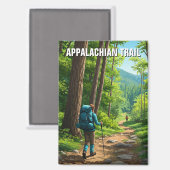 Appalachian Travel Magnet (Vorderseite/Rückseite)