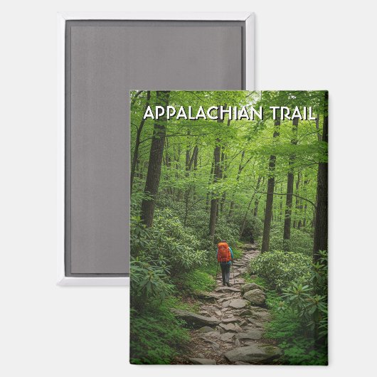 Appalachian Travel Magnet (Vorderseite/Rückseite)