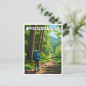 Appalachian Travel Postkarte (Stehend Vorderseite)