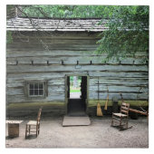 Appalachian Zuhause in Mabry Mill, Virginia Fliese (Vorderseite)
