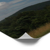 Appalachische Berge Print #4822 Poster (Ecke)