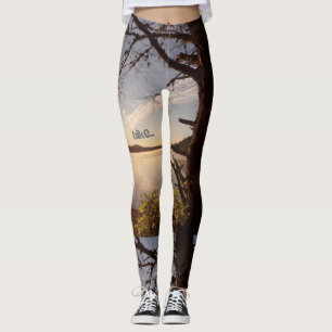 appalachische Hinteryoga-Leggings Leggings